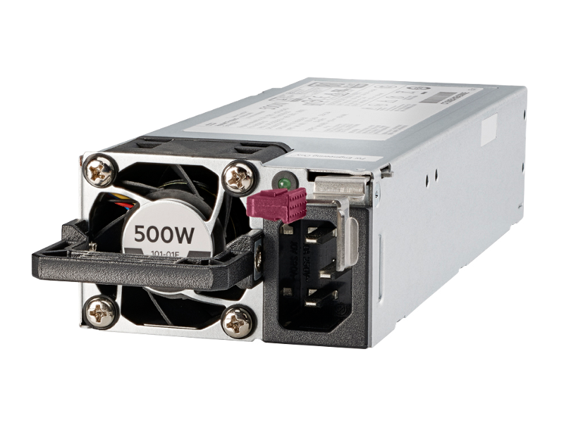 HPE 500W Flex Slot Platinum Hot Plug Low Halogen Power Supply Kit