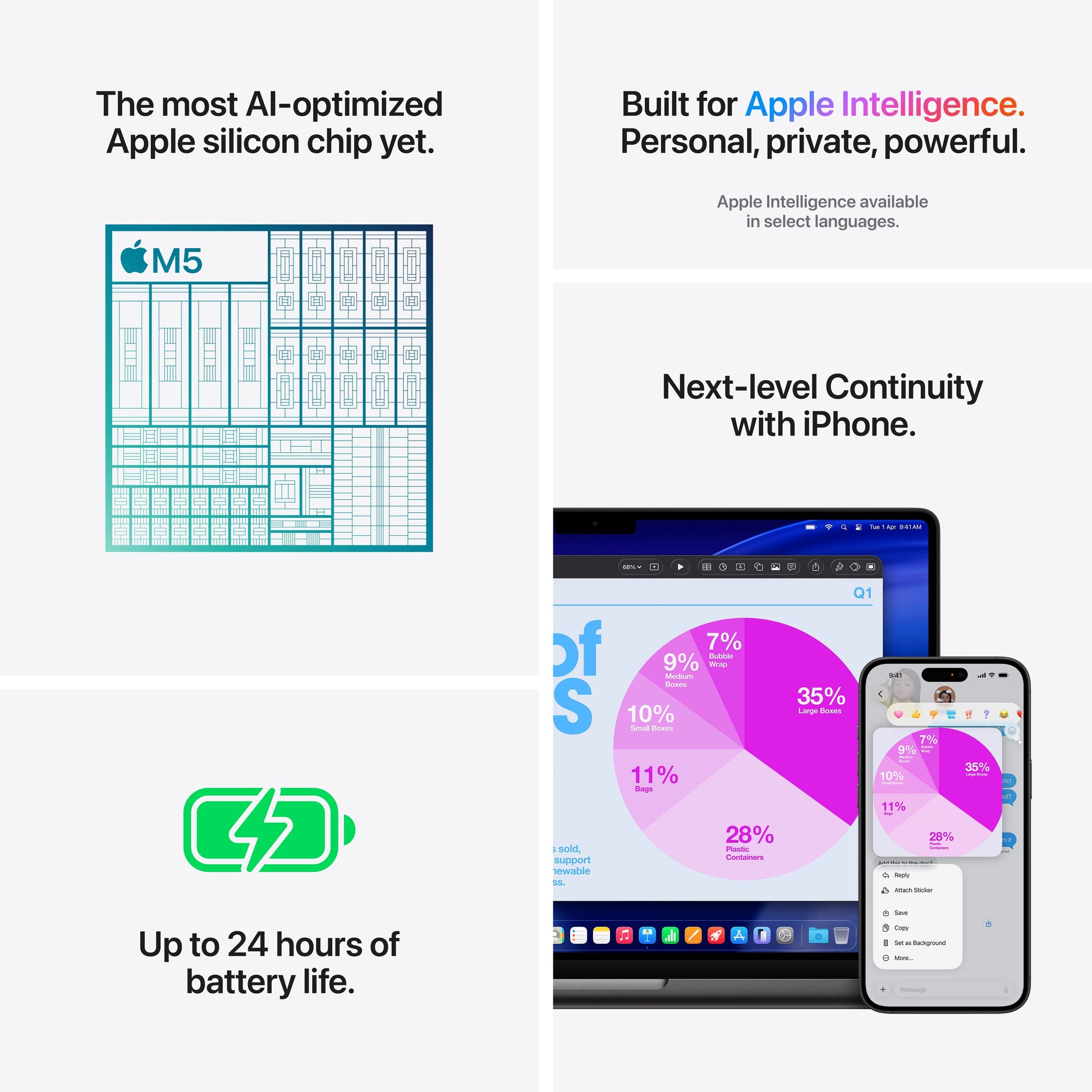 Apple MacBook Pro (M5 / M4) - MacBook Pro 14 Silver - Image 8